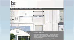 Desktop Screenshot of bense-laborbau.de